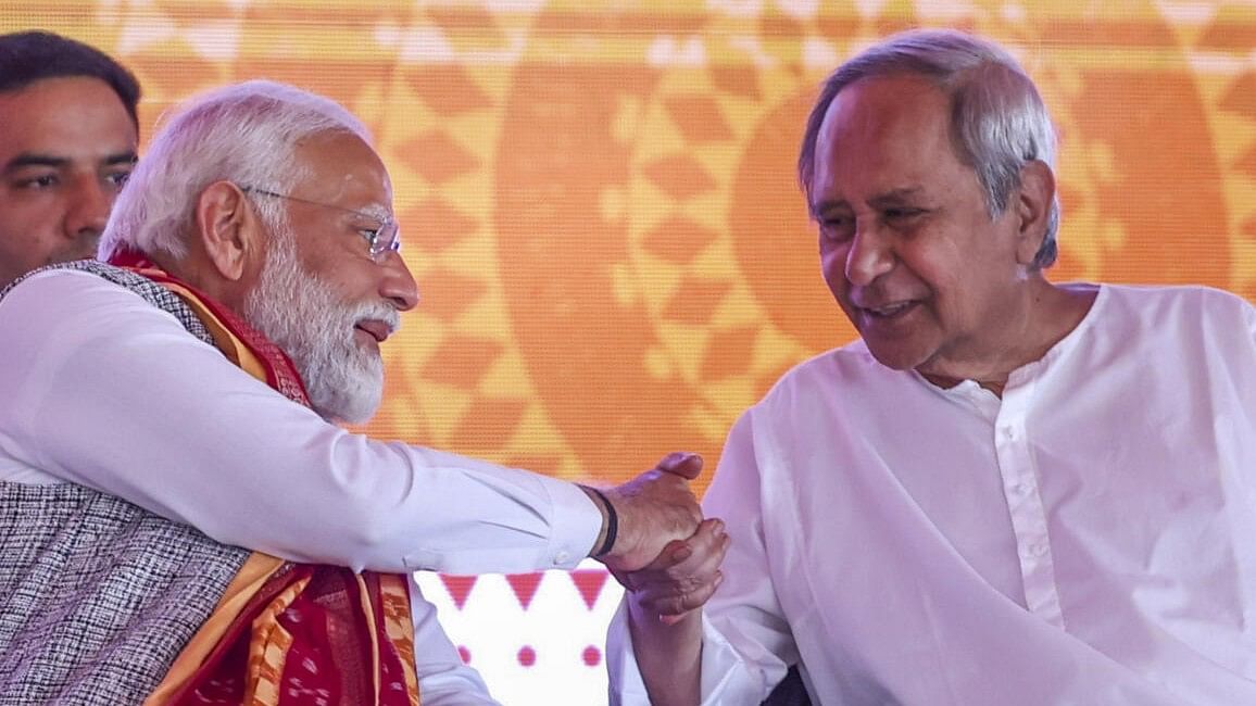 File photo: Prime Minister Narendra Modi with Odisha Chief Minister Naveen Patnaik.