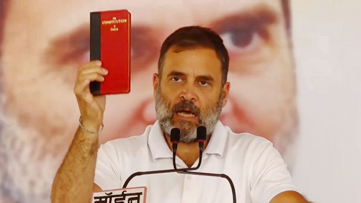 Lok Sabha Elections 2024: Rahul asks candidates to carry copy of Constitution to public meetings