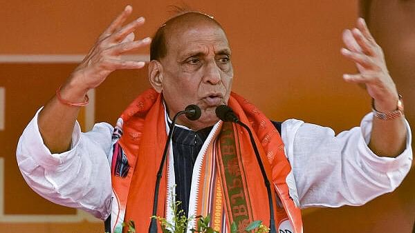 Talks with China going on smoothly, India will never bow down: Rajnath Singh