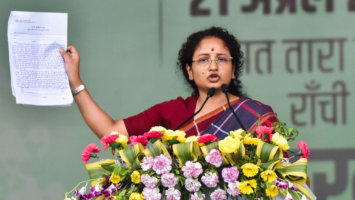 Former Jharkhand CM Hemant Soren's wife Kalpana Soren to contest bypoll from Gandey assembly seat