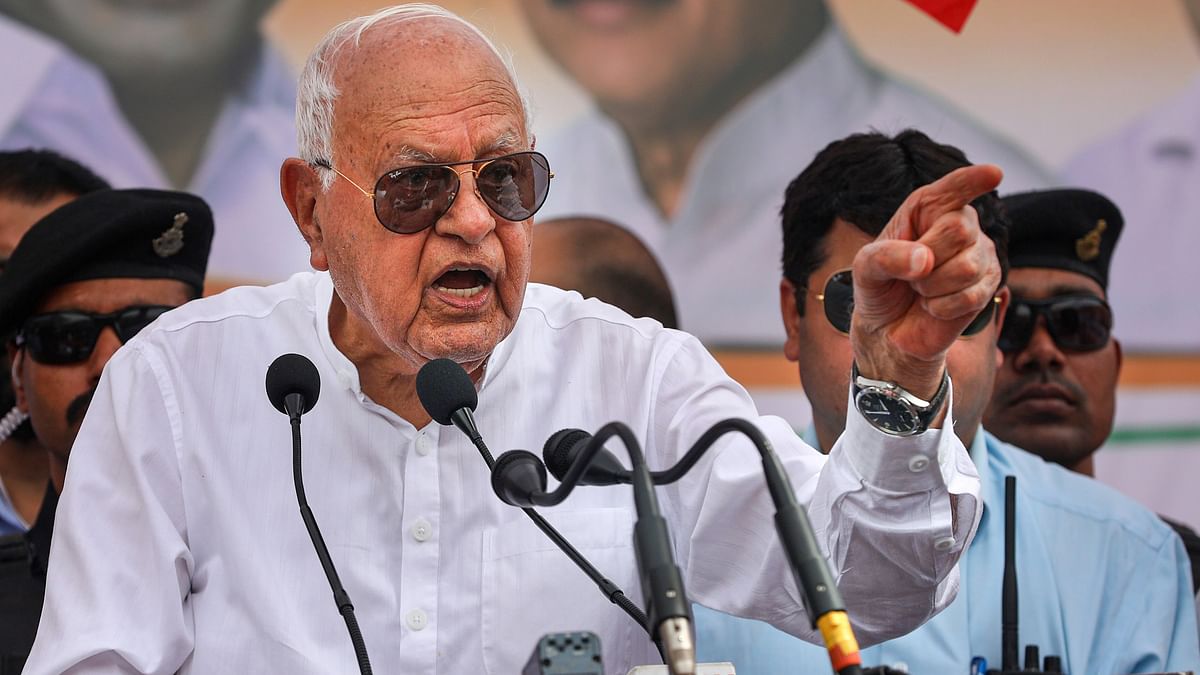 Don't vote for NC if satisfied with Article 370 abrogation: Farooq Abdullah tells J&K voters
