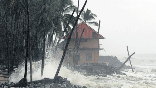Rough seas along Kerala coast due to low pressure in South Atlantic Ocean: Report