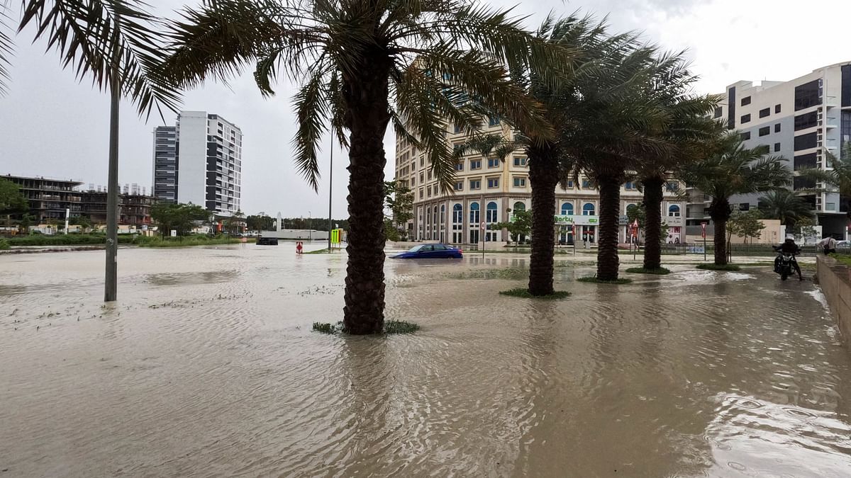 The worst rain ever in Dubai in 75 years inundated the streets causing widespread flooding and disruption to daily life.