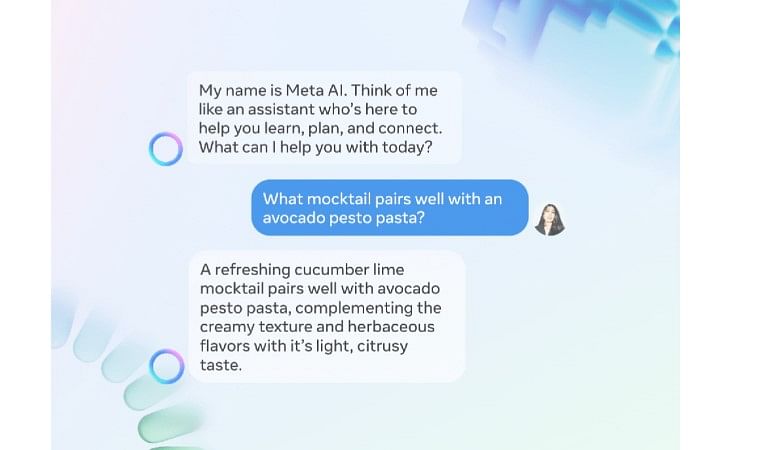 Meta AI chatbot.