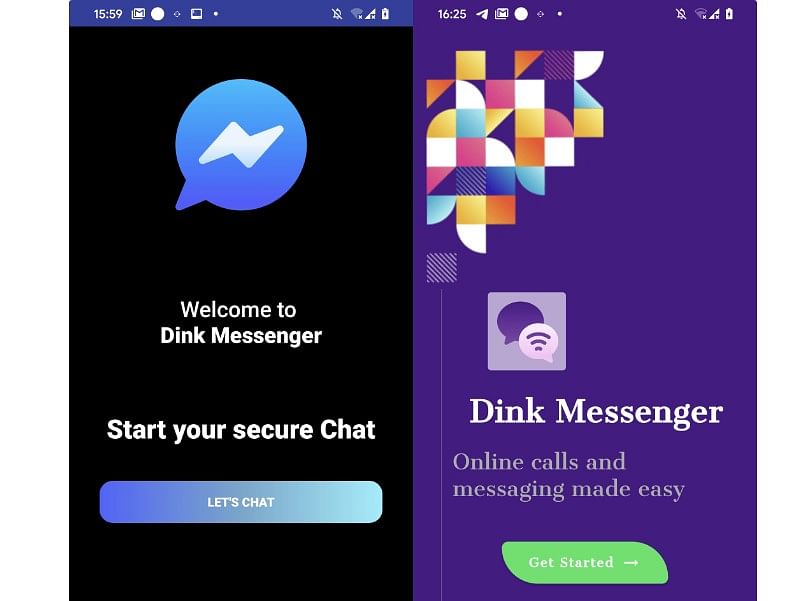 Dink Messenger app.