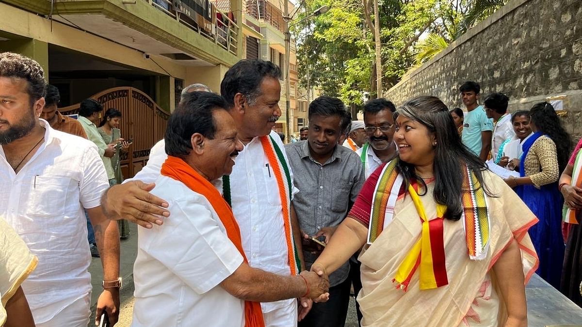 Lok Sabha Elections 2024 (Bengaluru updates) | Souwmya Reddy claims even BJP supporters are voting for Congress