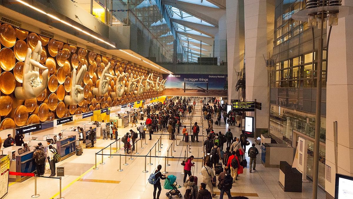 Delhi airport security gets nuclear bomb threat; 2 passengers arrested 