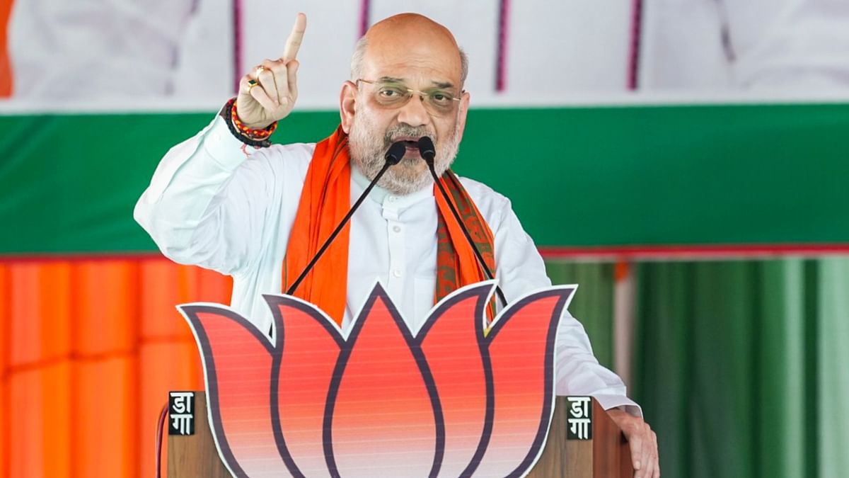 Voting for BJP means supporting patriots who want to establish 'Ram Rajya' in country: Amit Shah