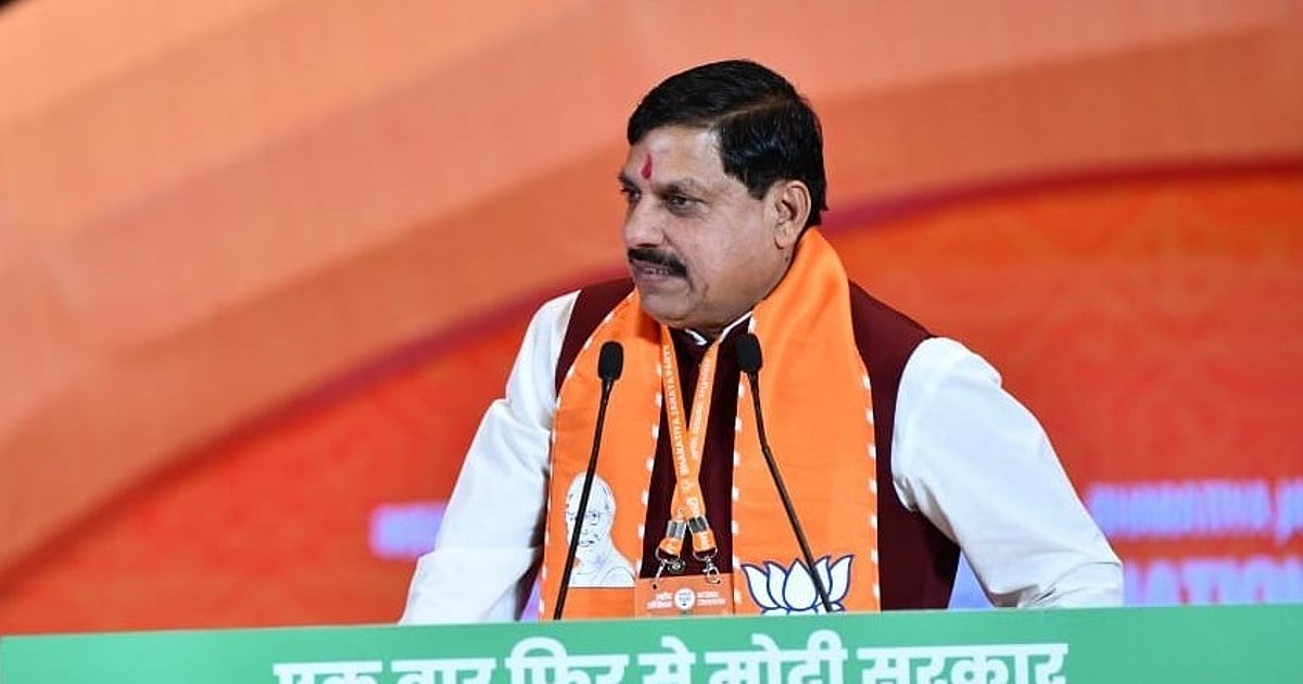 BJP holt MP-CM Mohan Yadav für Wahlkampf in SP-Bastionen in UP ins Boot