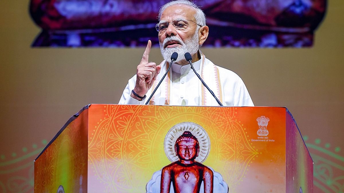 Tirthankaras' teachings of non-violence getting new relevance as wars break out: PM Modi