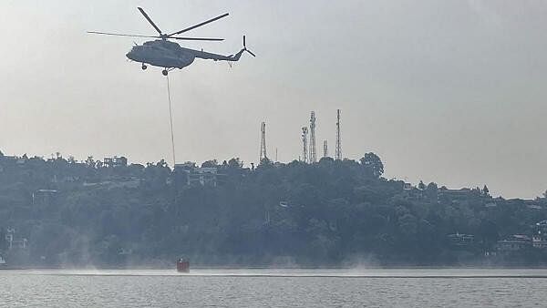 Uttarakhand forest fires: IAF helicopter assists in firefighting for second day, blaze doused in many areas