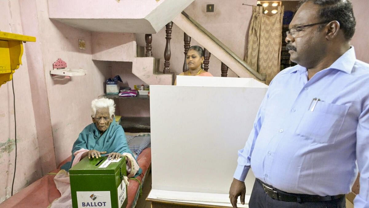 Home voting begins in Meghalaya