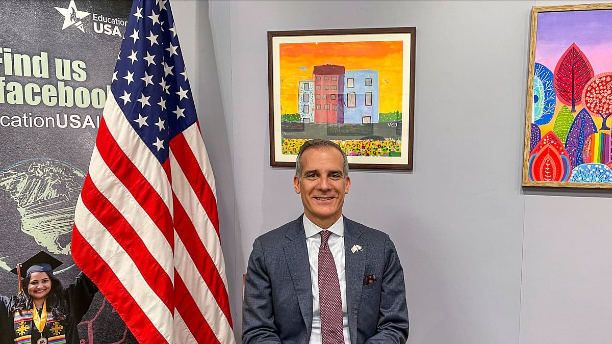 'US is a safe country': Envoy Eric Garcetti assures Indian students  