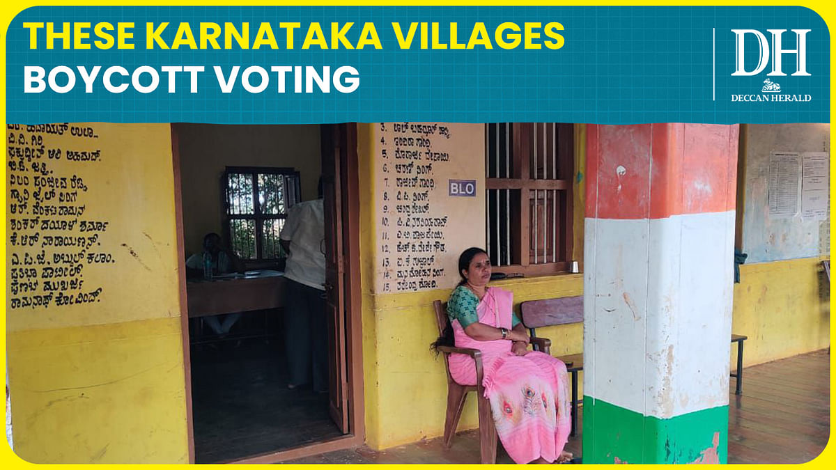 Why did these Karnataka villages boycott Lok Sabha elections? Poll officials wait for voters to show up