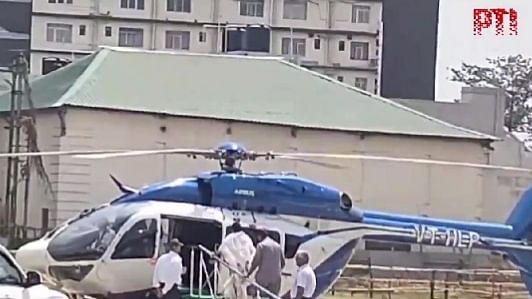 Mamata Banerjee suffers injury while boarding helicopter