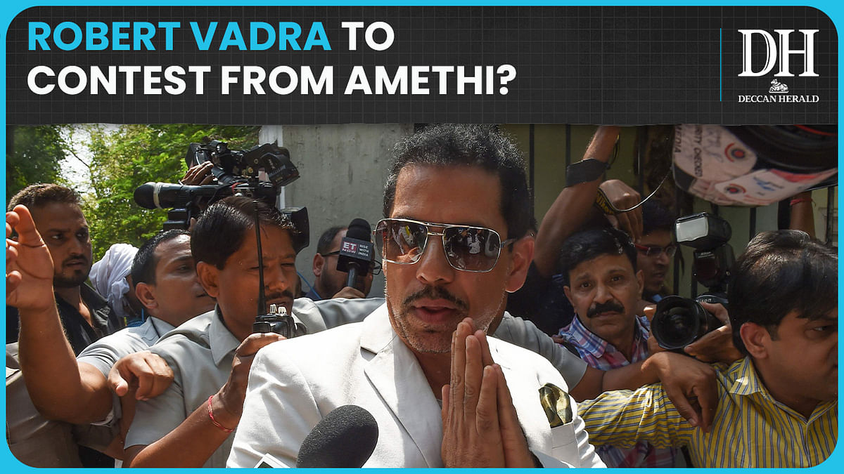 Robert Vadra hints at Amethi contest, says 'people expect me to represent their constituency'