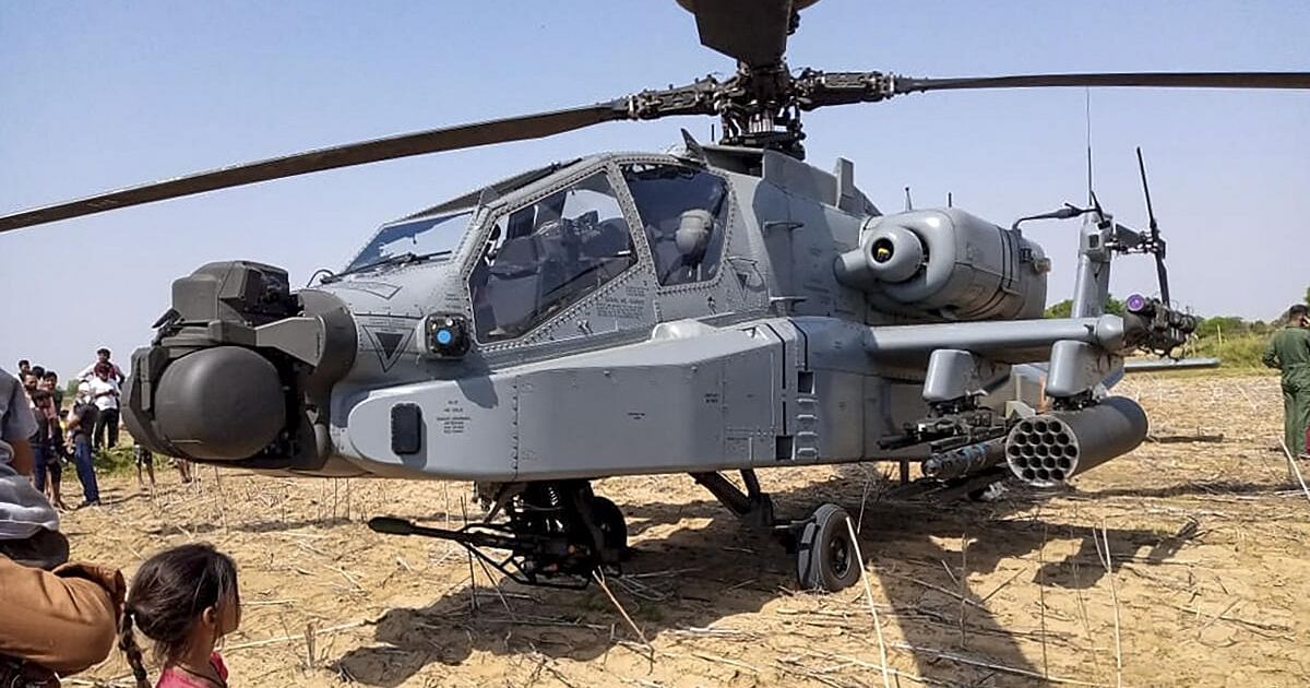 IAF Faces Complex Recovery Operation for Grounded Apache in Ladakh IAF Faces Complex Recovery Operation for Grounded Apache in Ladakh
