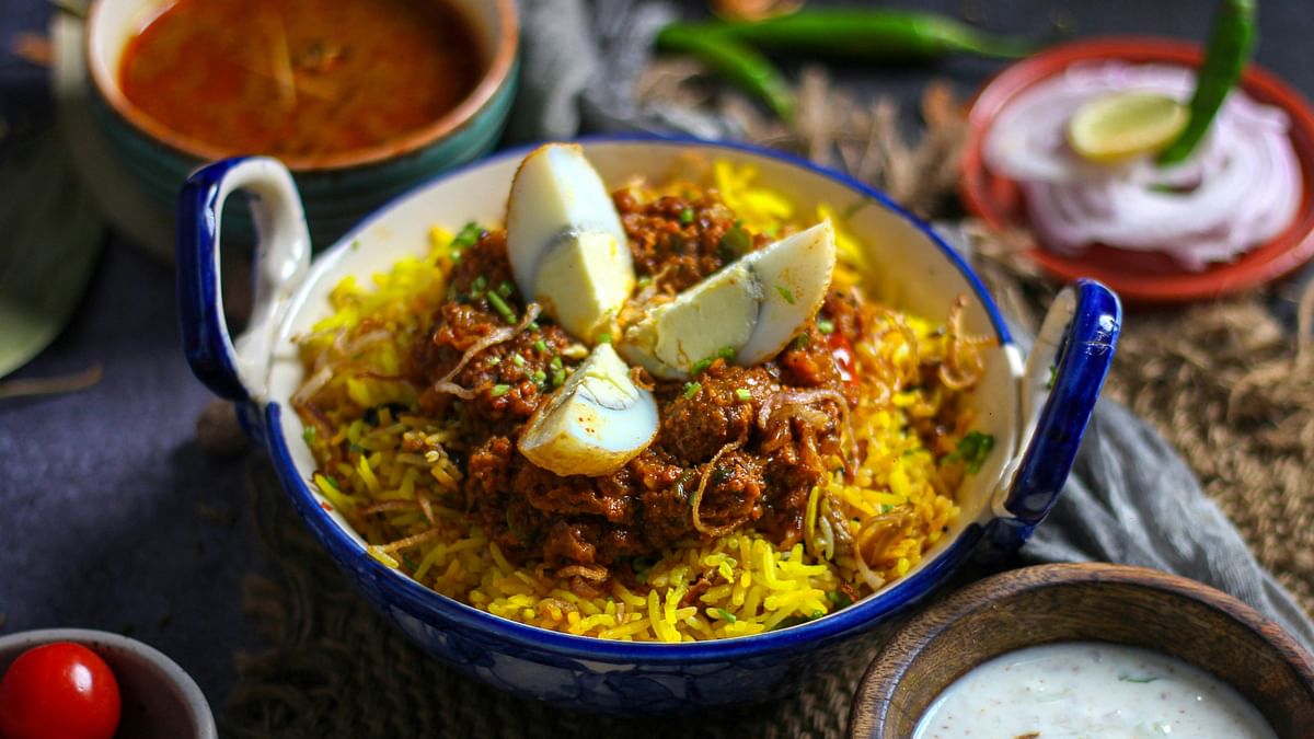 A fragrant dish cooked with meat, spices, and herbs, Biryani takes centerstage during Eid feasts.