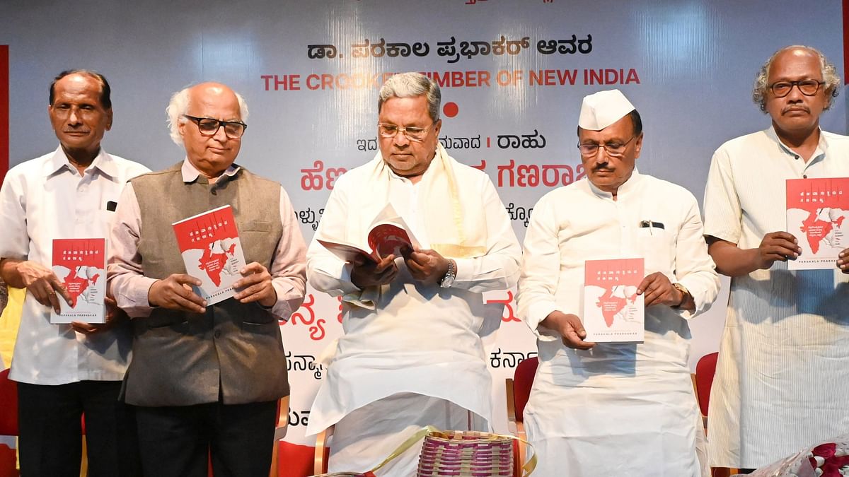 Parakala Prabhakar's book translated into Kannada launched in Bengaluru