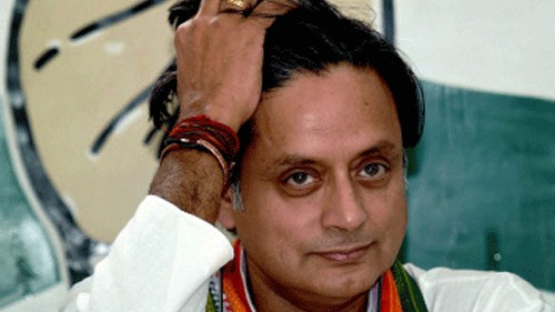 Three-time MP Shashi Tharoor files nomination from Thiruvananthapuram again