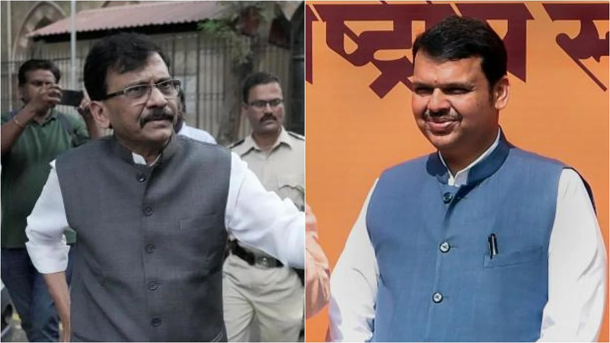 'He has taken a tough decision': Sanjay Raut praises Devendra Fadnavis again
