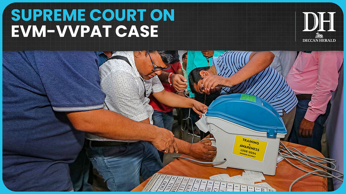 Supreme Court reserves verdict in EVM-VVPAT verification case