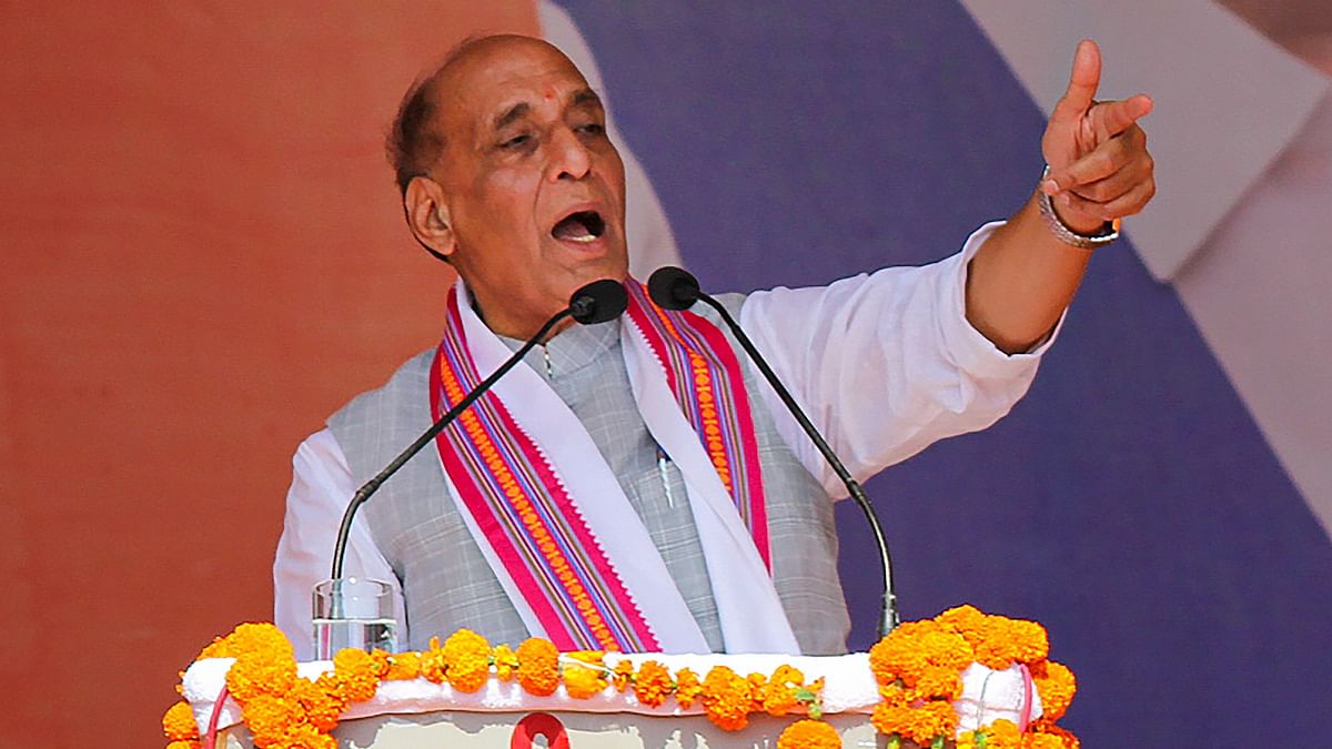 Rajnath Singh seeks Congress stand on CPI(M) manifesto promise to dismantle nuclear weapons
