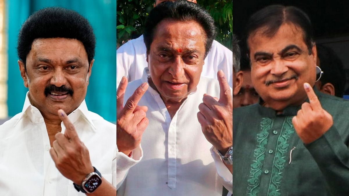 Lok Sabha Elections Phase 1 Voting: Political bigwigs cast their vote