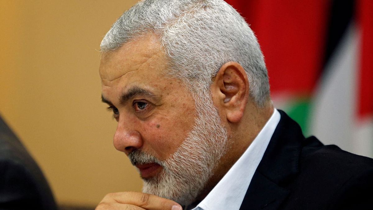 Hamas chief says movement sticking to ceasefire conditions including Israeli pullout