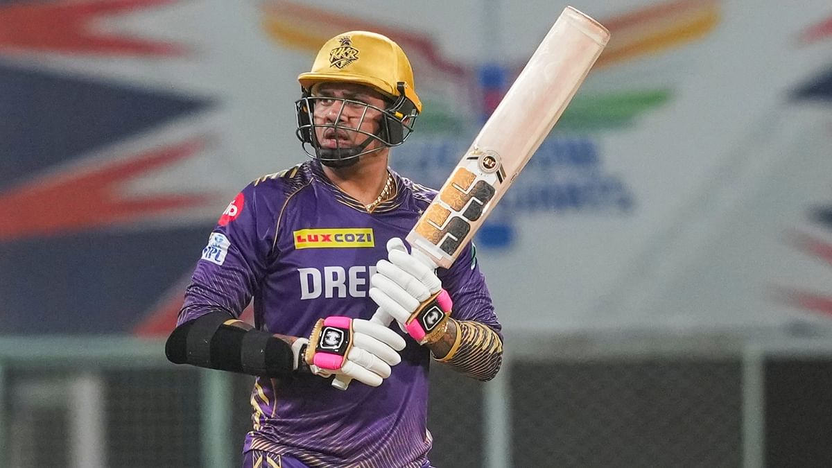 A consistent performer for KKR, Sunil Narine is capable of turning matches with his brute hitting.