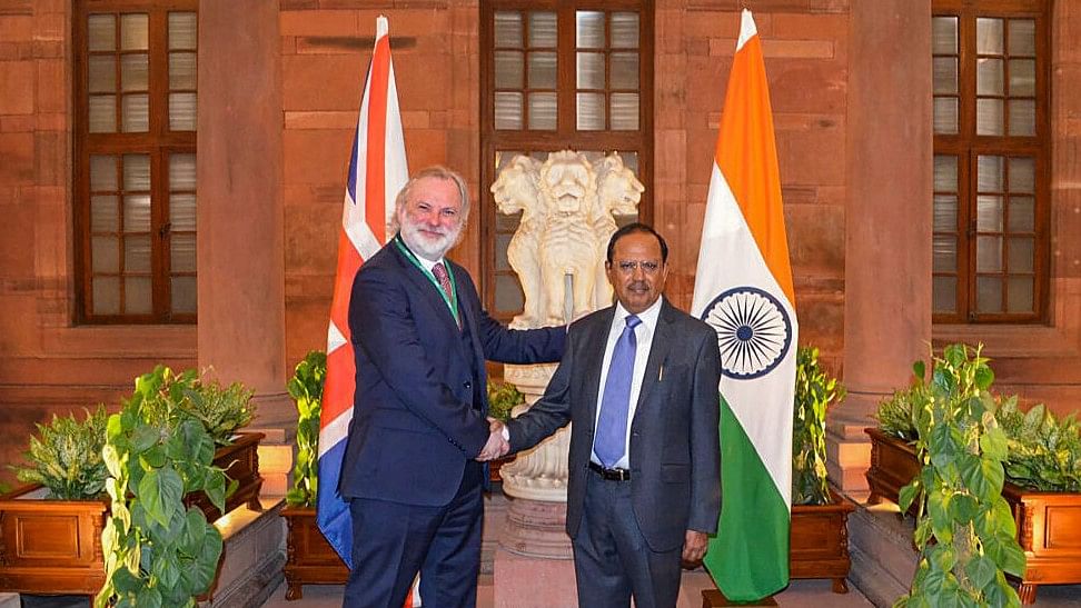 NSA Doval holds talks with British counterpart Barrow