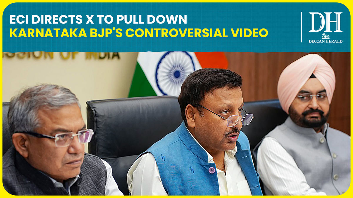 ECI directs X to pull down Karnataka BJP's animated video targeting Congress and Muslims