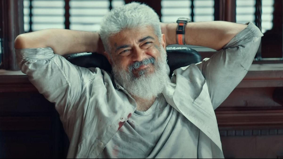 Thunivu (2023): Directed by H Vinoth, this action-heist drama portrays Ajith as a baddie. The movie grossed over Rs 220 crore at the worldwide box office and is Ajith's all-time highest-grosser and the fifth highest-grosser among Tamil films of 2023.
