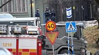 Suspected gunshots near Israeli embassy in Stockholm prompt police cordon