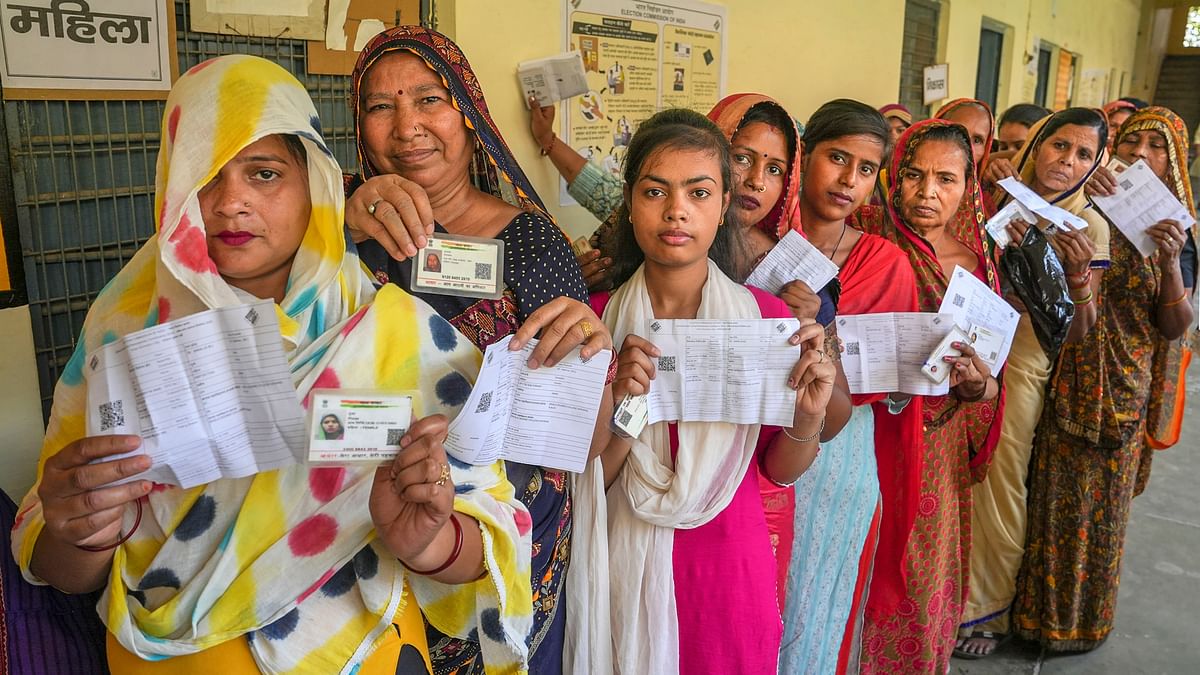 Lok Sabha Elections: People across India queue up to cast their votes in Phase 3