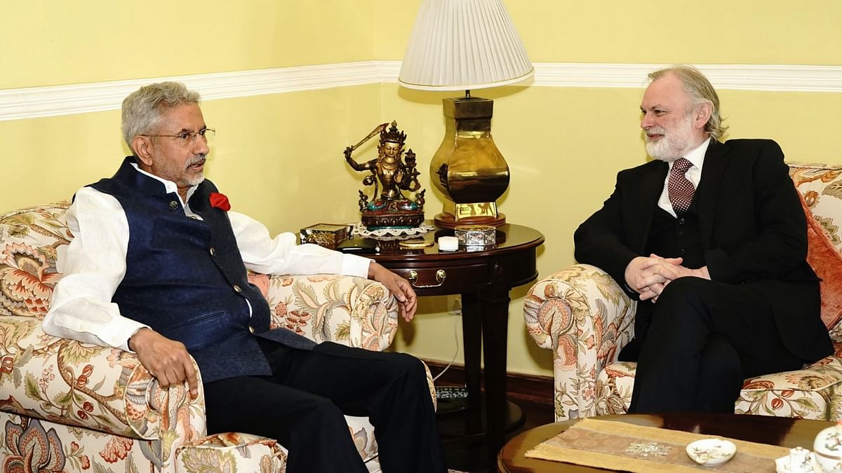 EAM S Jaishankar meets UK NSA Tim Barrow, discuss bilateral issues