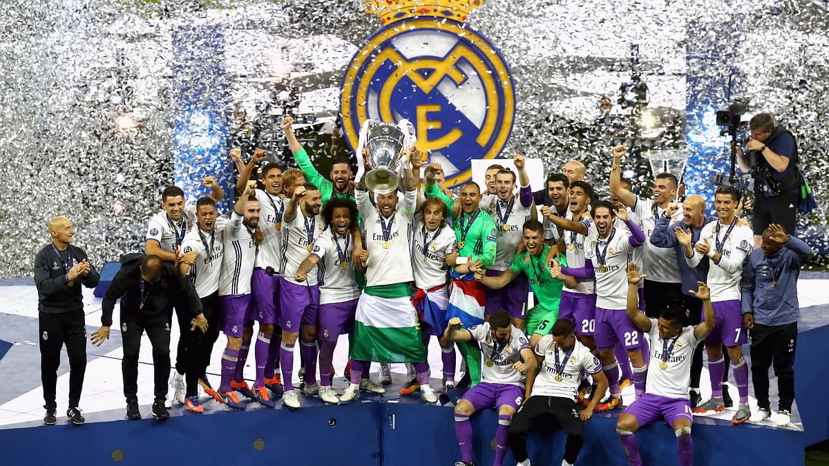 Real Madrid did a hattrick of wins in the Champions League final between 2016 and 2018