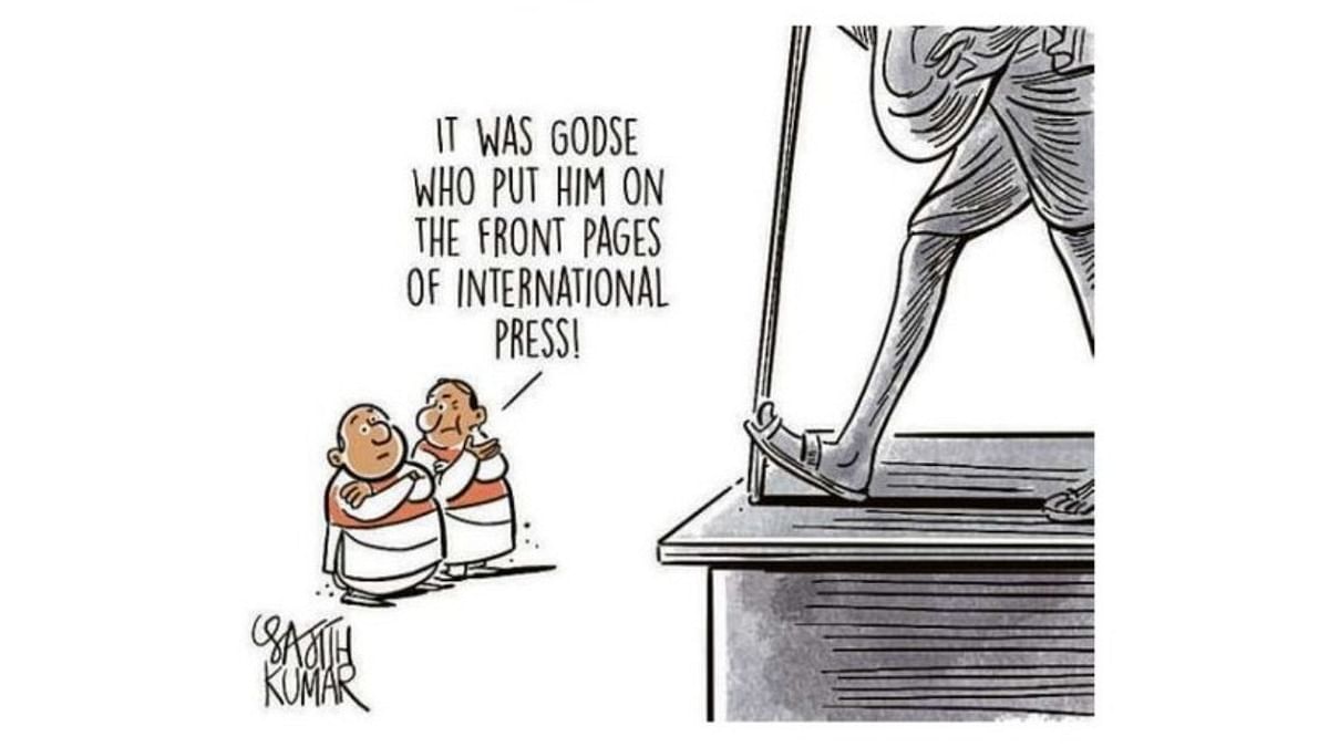 DH Toon | Who put Gandhi on the map?