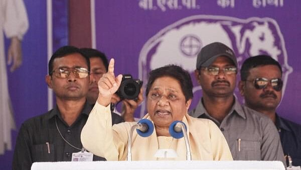 Lok Sabha Elections 2024: BJP or Modi not giving free ration from their pockets, says Mayawati in Haryana