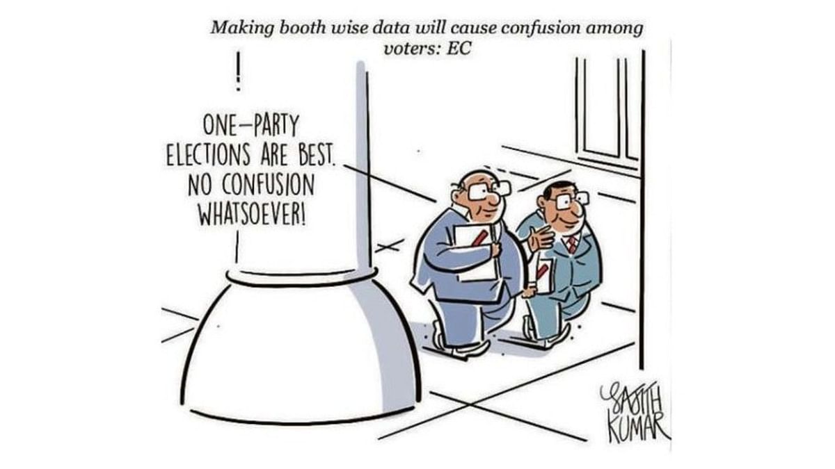 DH Toon | One party elections...