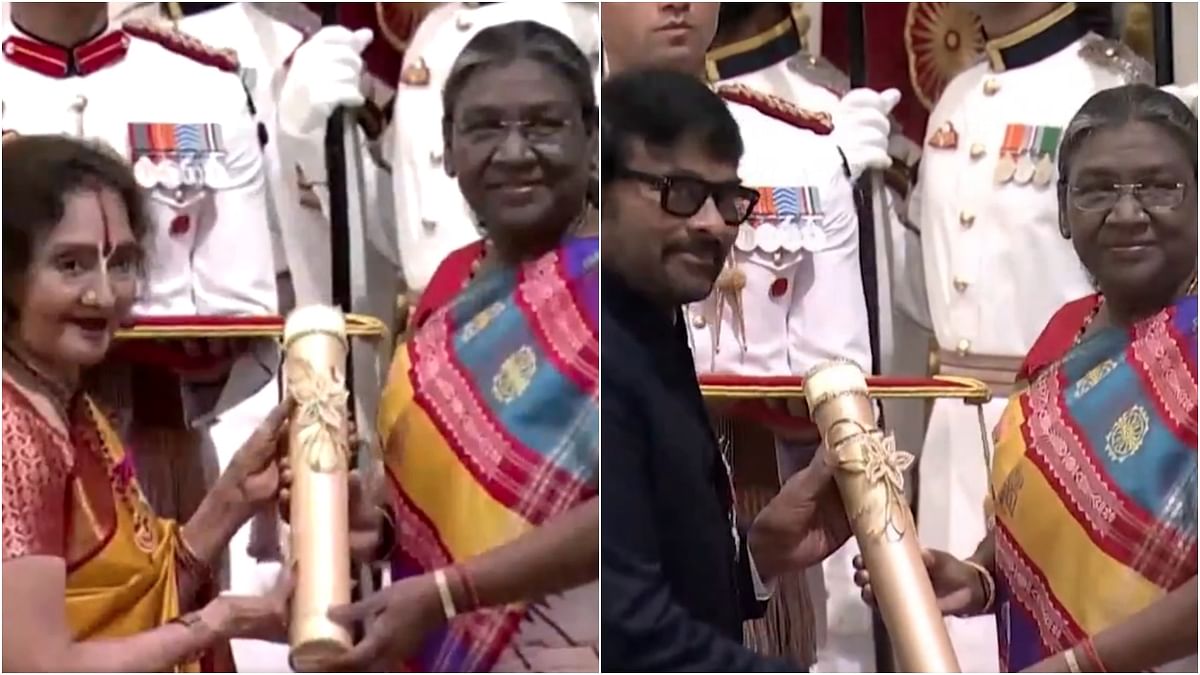 Vyjayanthimala, Chiranjeevi honoured with Padma Vibhushan