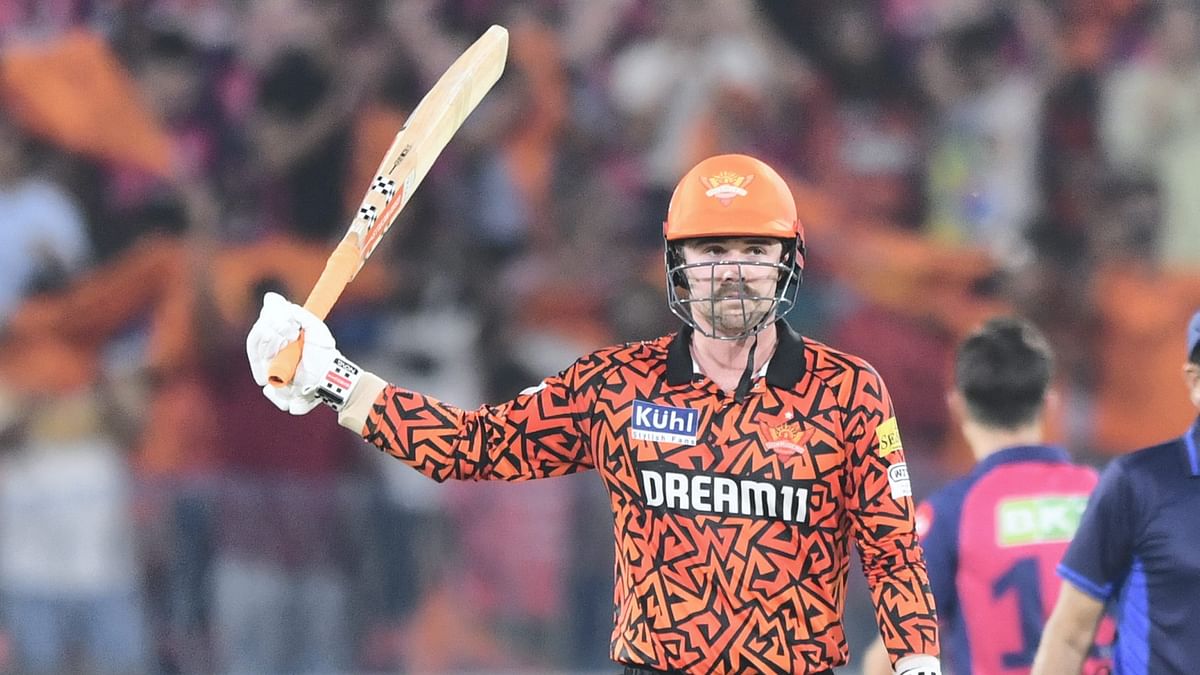 The star player for SRH,  Travis Head is known for his powerful hitting which can single-handedly change the course of the match.