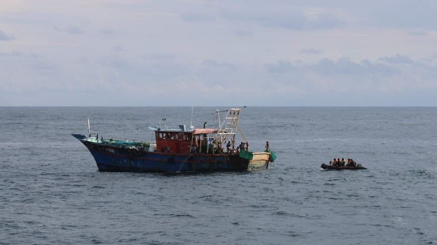 Coast Guard rescues 13 crew members from distressed fishing vessel off Kerala coast