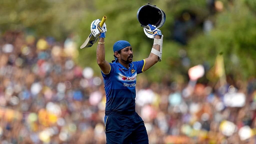 Dilshan also first used his signature shot the 'Dilscoop' in this tournament
