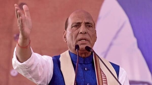 Lok Sabha Elections Highlights | Frustrated leaders of AAP and I.N.D.I.A. bloc have lost their minds, says Rajnath Singh