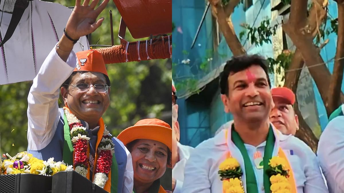 Lok Sabha Elections 2024 | In Mumbai North, BJP's Piyush Goyal challenges ‘outsider’ tag against Congress’ ‘bhoomi putra’ Bhushan Patil