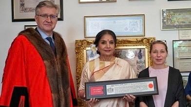 Shabana Azmi awarded Freedom of the City of London for contribution to Indian cinema