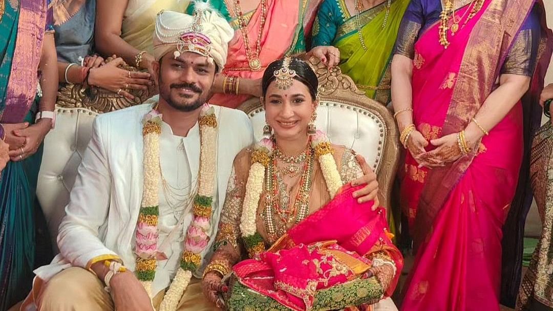 Manvita Harish Kamath marries Arun Kumar in an intimate ceremony
