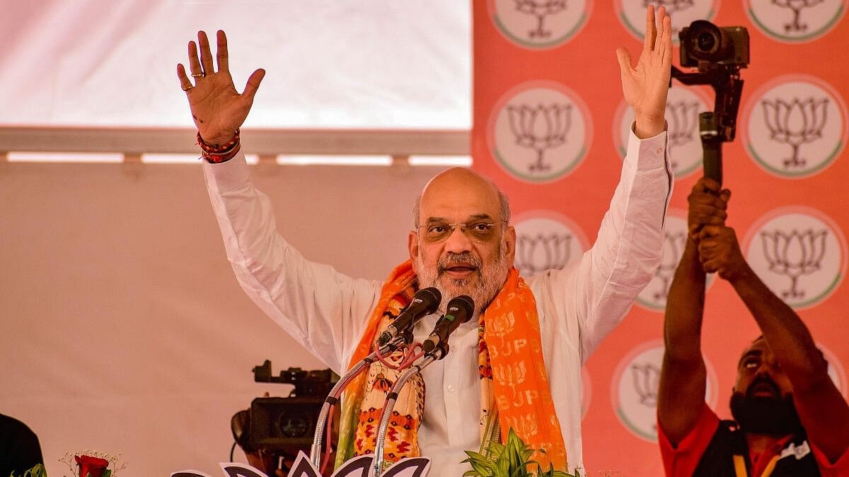 Lok Sabha Elections 2024| Making Modi PM again means responding to bullet from Pakistan with cannon shell, says Amit Shah