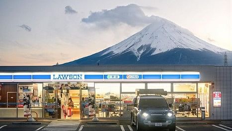 Thanks, tourists. Views of Mt Fuji Are now blocked